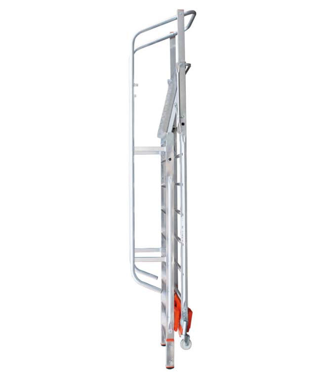 Krause Variocompact Platform Warehouse Ladders Folded