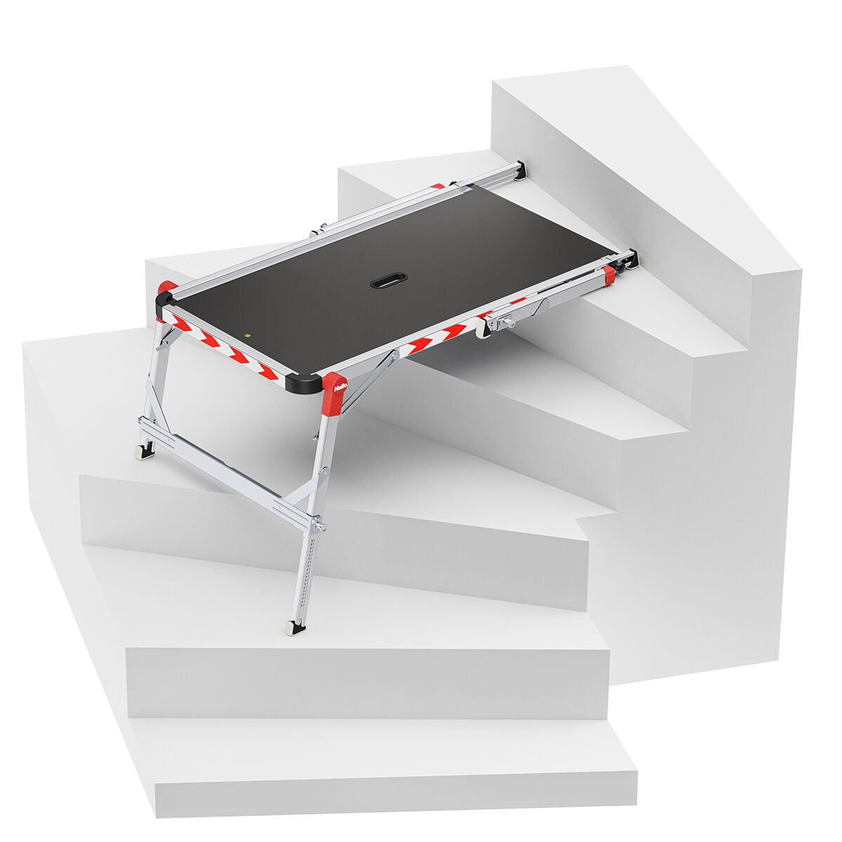 TP Plus - 2 in 1 Work Platform On Spiral Stairs