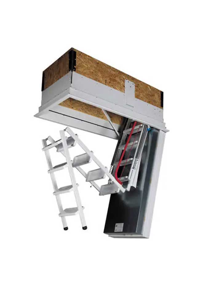 Isotec 200 Fire Rated Loft Ladders Closing
