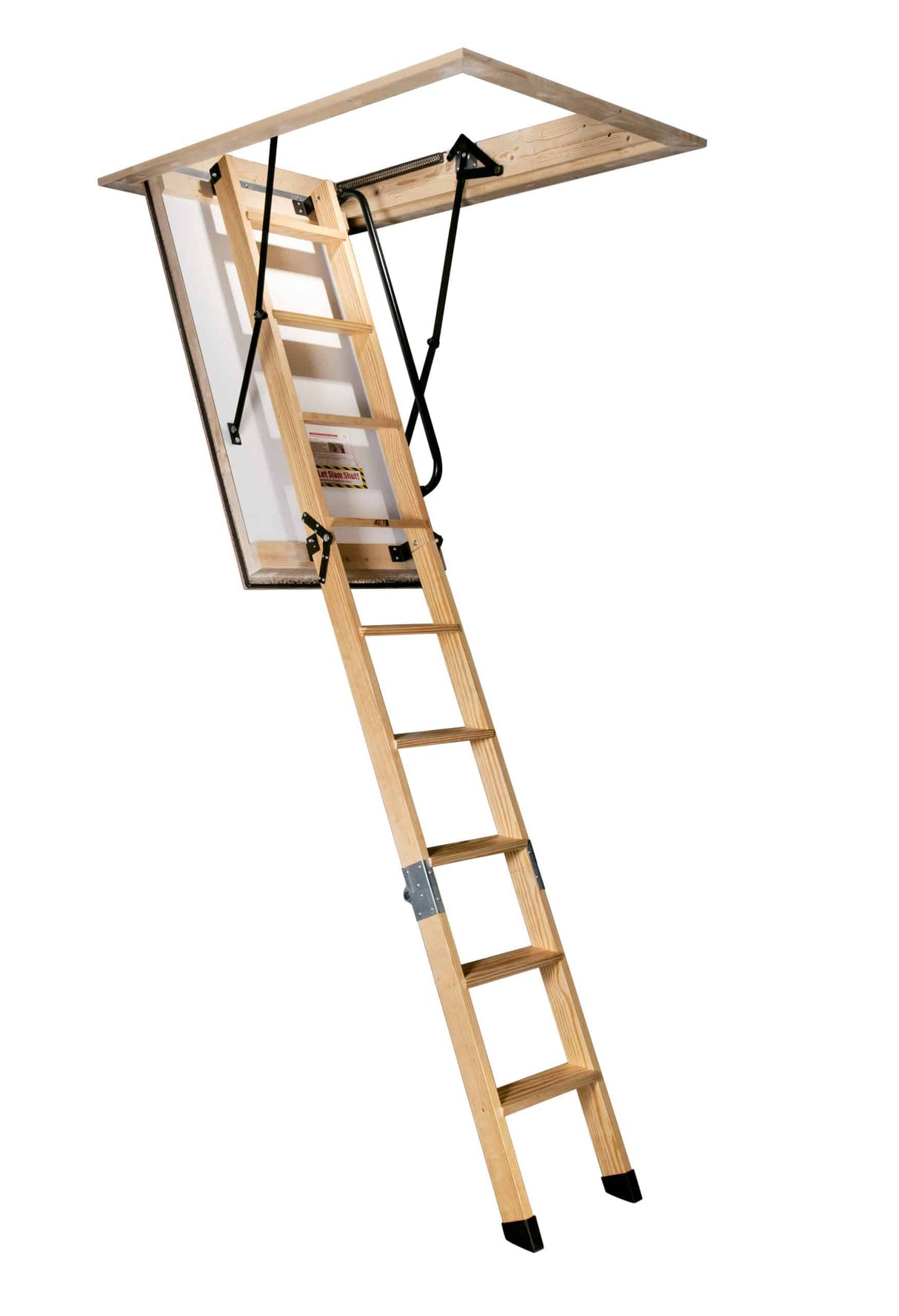 Stira Cosy+ Wooden Loft Ladder On WHite