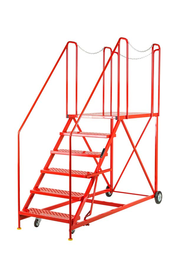 6 Tread Steel Truck Dock Platform