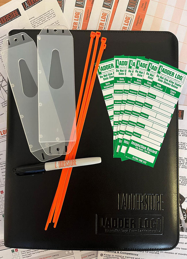 Ladderstore Ladder Log Tag & Holder Medium Business Pack