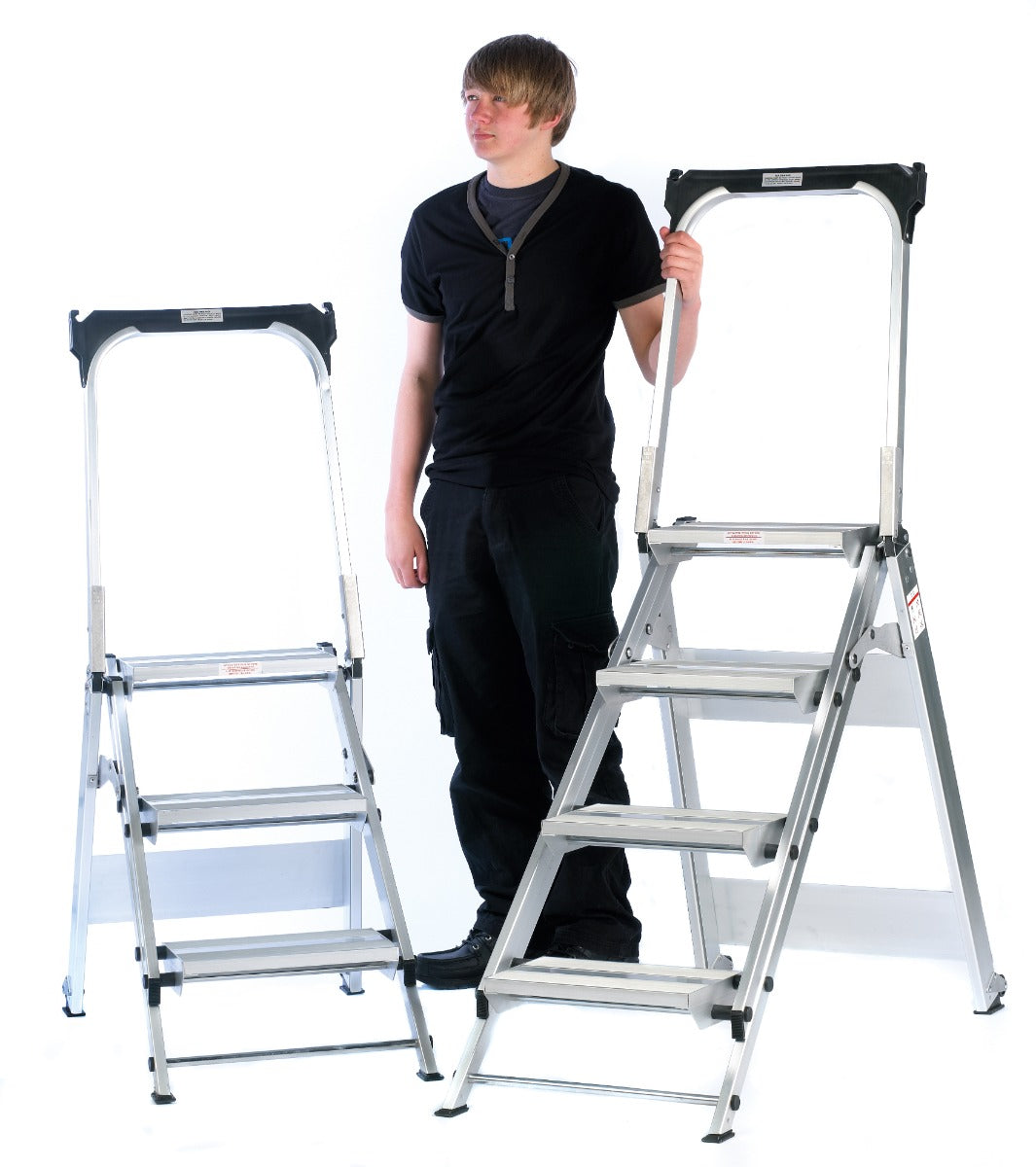 Easy Slope Folding Leader Steps - 4 Step