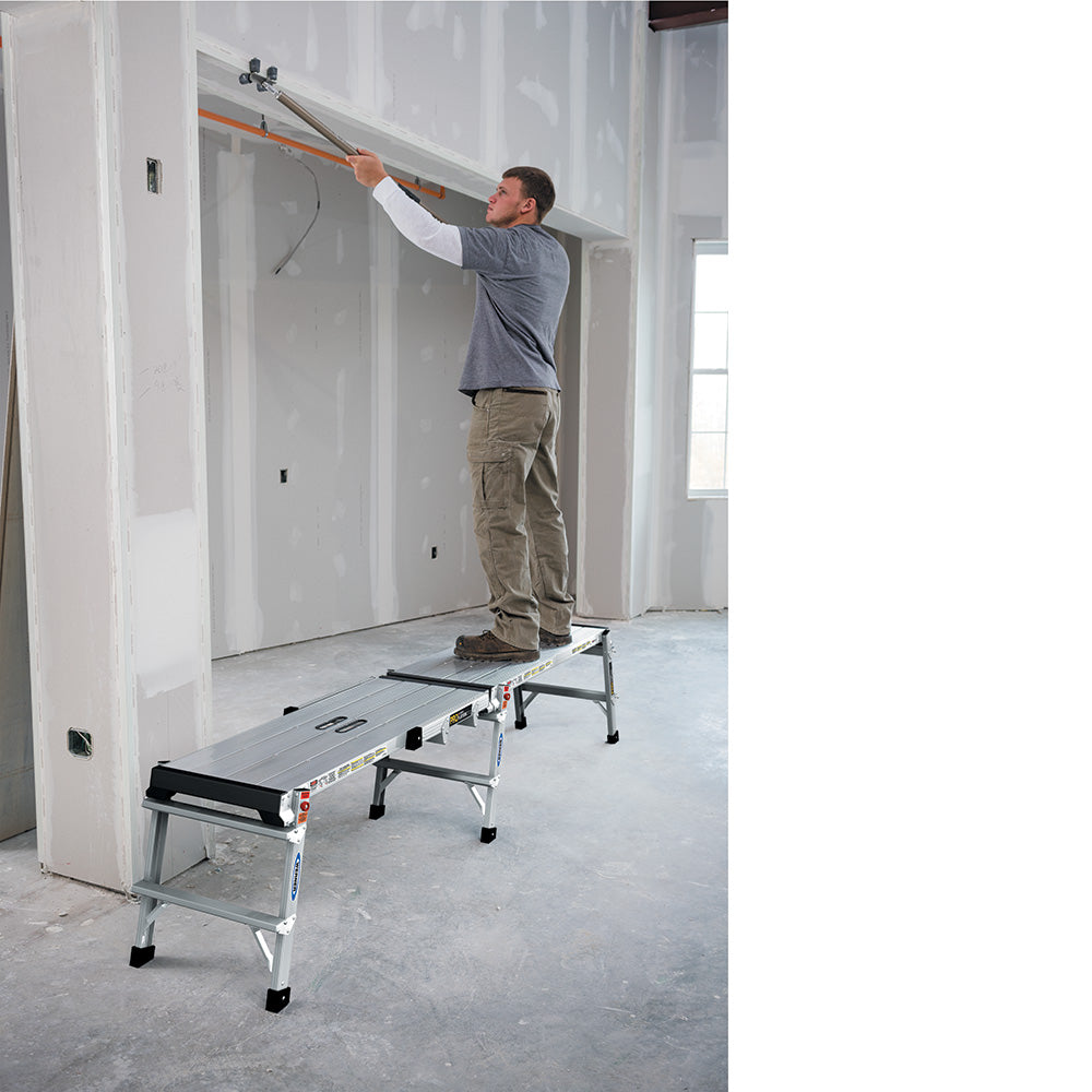 Werner AP-35 Pro Linking Work Platform - In use