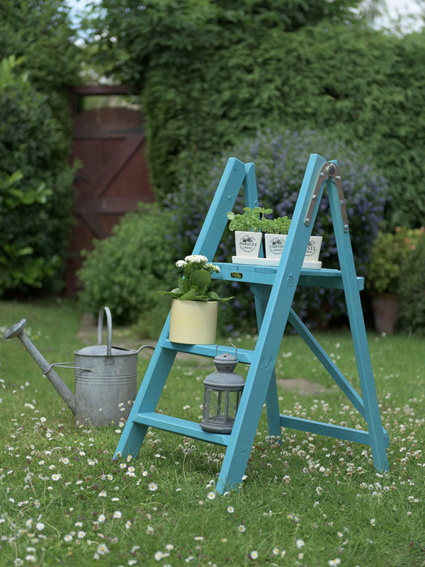 W H Hulley Heritage Wooden Step Ladders
