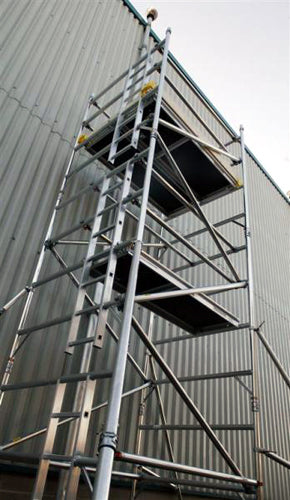 BoSS Evolution Ladderspan 3T Tower - Platform Size 1450 mm x 2.5 m Double Width