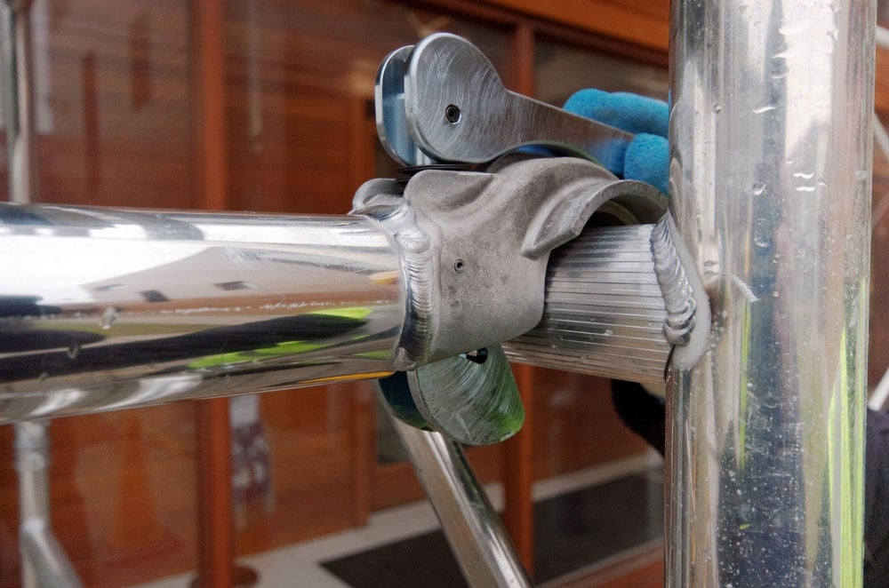 Boss Evolution Ladderspan AGR Camlock Single Width Tower - 8.7m Platform Height