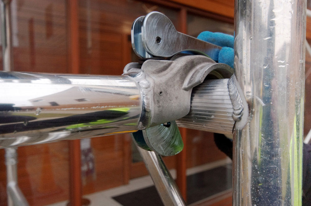 Boss Evolution Ladderspan AGR Double Width Camlock Tower - 6.2 m Platform Height