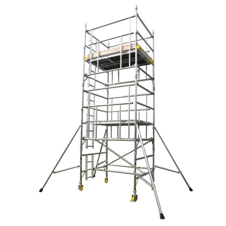 Boss Evolution Ladderspan AGR Double Width Camlock Tower - 12.2 m Platform Height