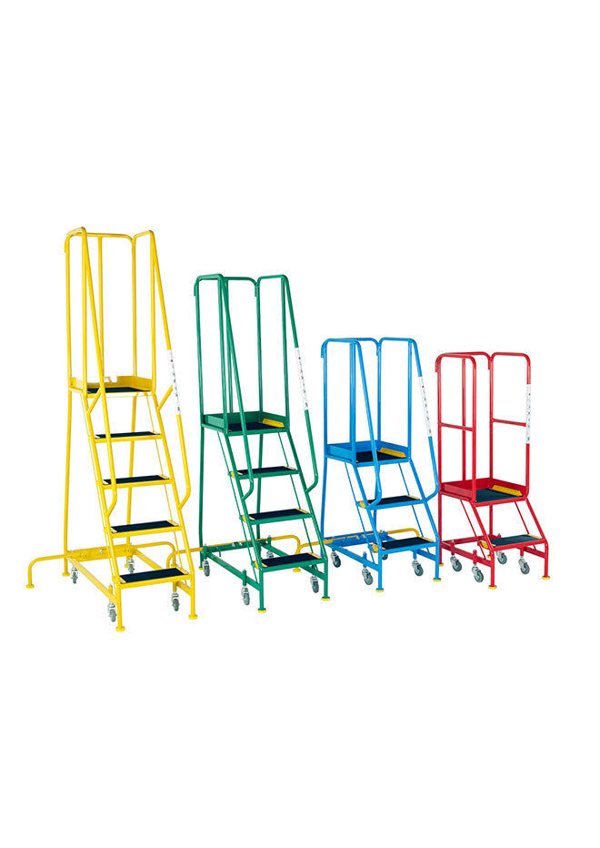 BS Approved Narrow Aisle Spring Loaded Warehouse Step