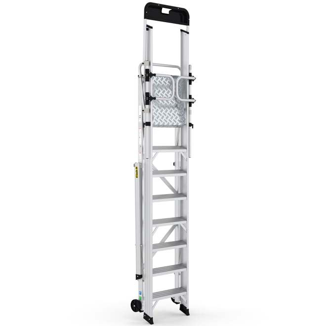 Climb-It EN131 Folding Steps With Enclosed Platform