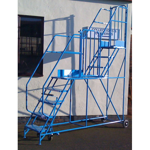 Mobile Double Decker Trailer Access Platform