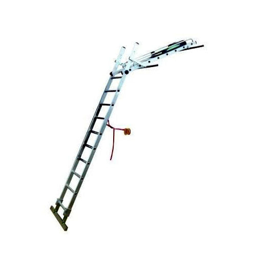 Conservatory Maintenance Ladder with Kneeling Platform & Tool Tray