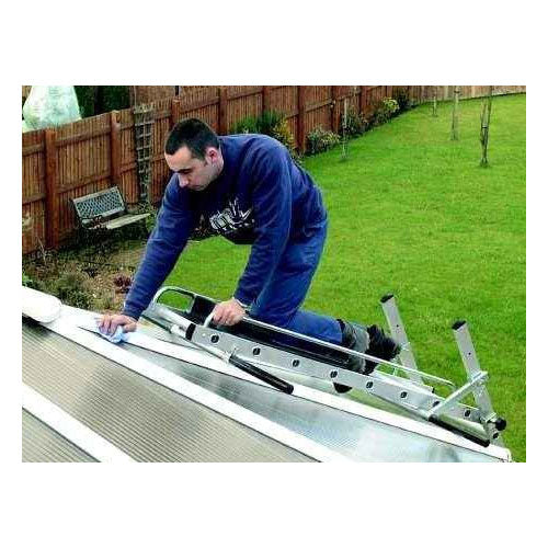 Conservatory Maintenance Ladder with Kneeling Platform & Tool Tray