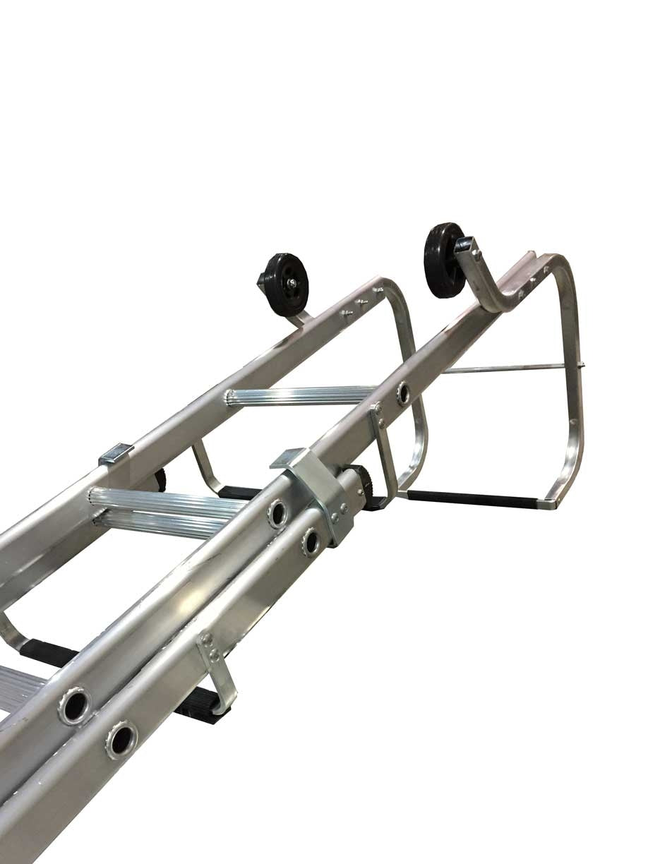 Heavy Duty Industrial Extending Roof Ladders - 4.83 m