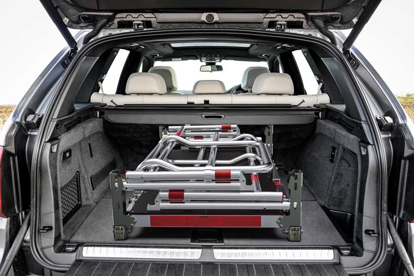 DeltaDeck Work Platform In Car Boot