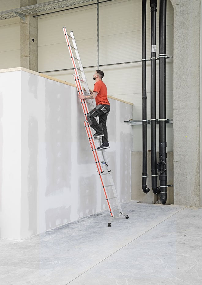 Industrial Combination Ladder - In Extension Ladder Mode