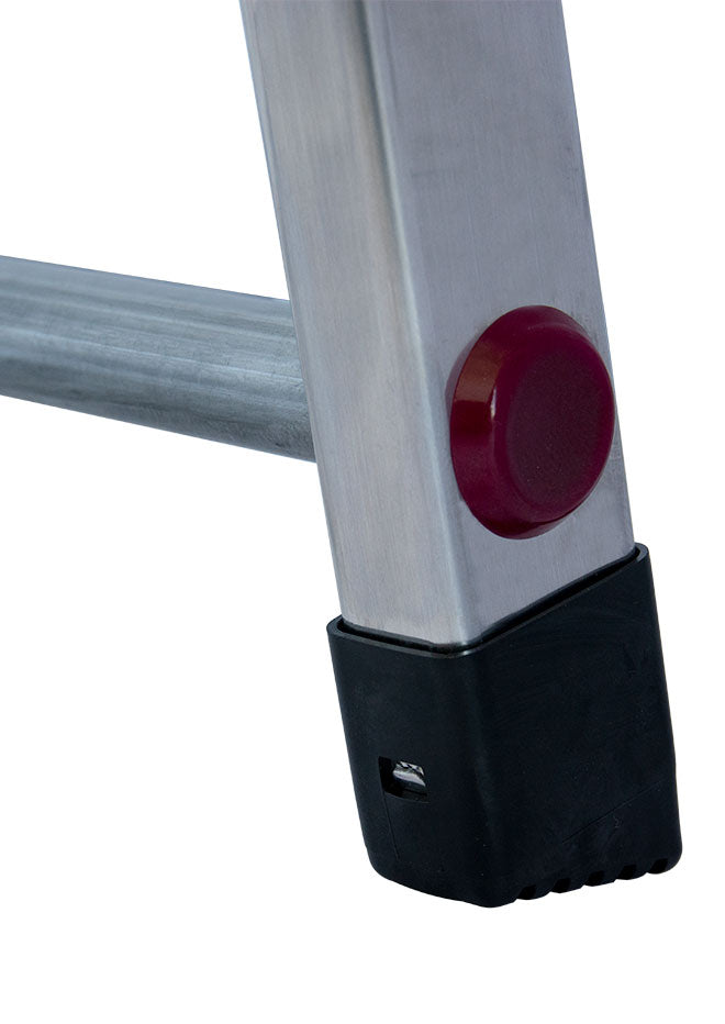 Krause Corda Aluminium EN131 Platform Step Ladder - 3 Tread Foot