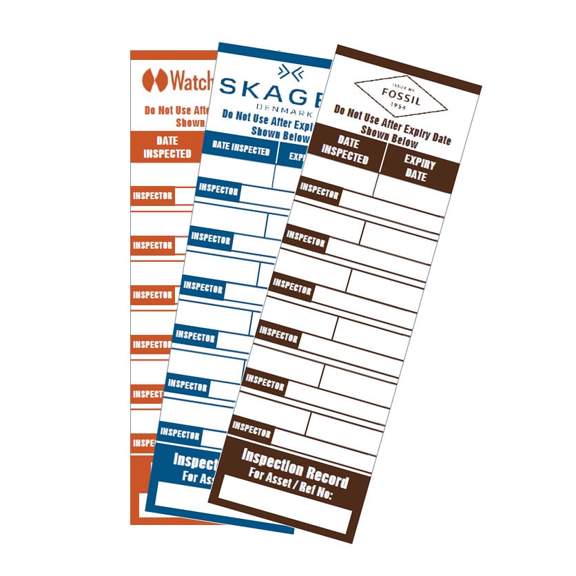 Personalised Ladder Log Tag for Fossil, Skagen & WatchStation