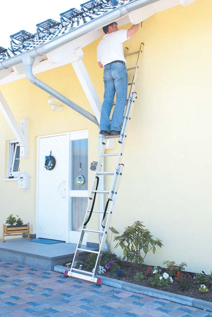 Krause Corda 5 Way Combination Ladder - 3 x 6 Rung - Extension ladder