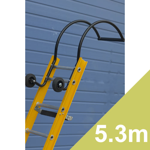 Fibre Glass Roof Ladder - 5.30 m