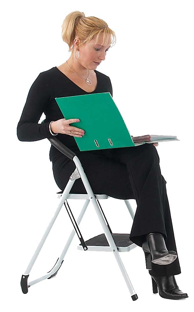 GPC Folding Steps with Foam Handle - 2 Step