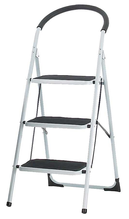 GPC Folding Steps with Foam Handle - 3 Step