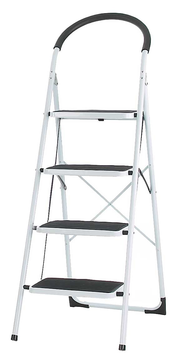 GPC Folding Steps with Foam Handle - 4 Step