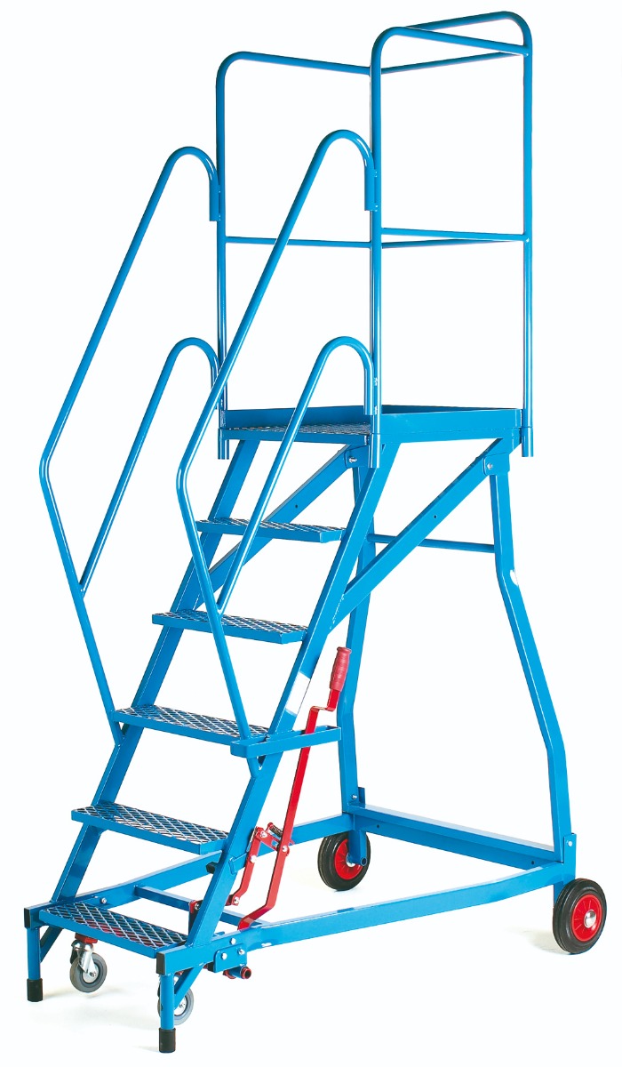 Heavy Duty Elite Mobile Warehouse Steps