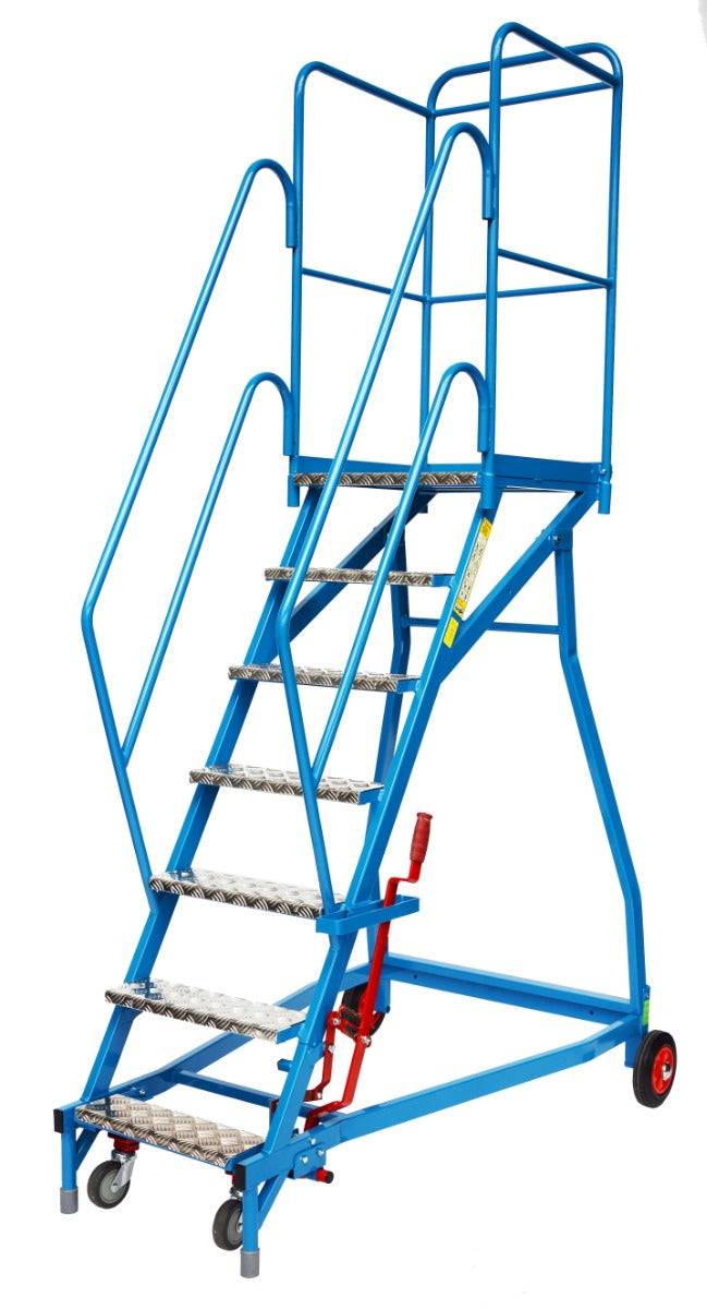 Heavy Duty Elite Mobile Warehouse Steps