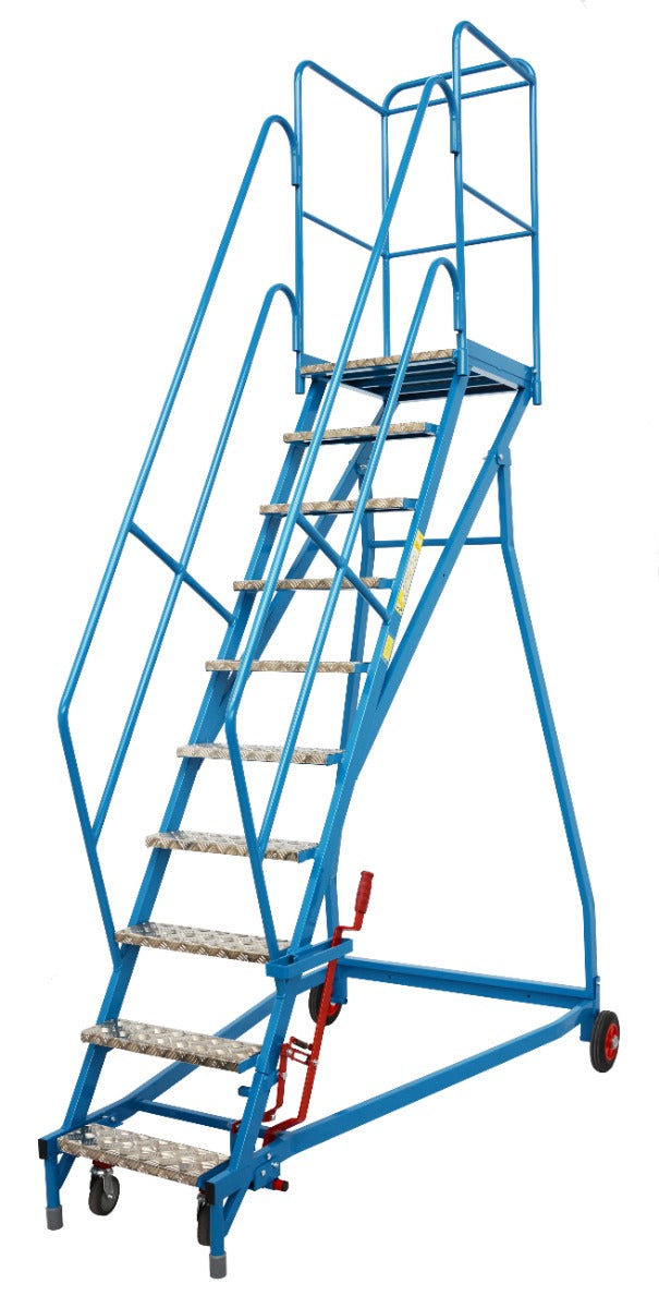 Heavy Duty Elite Mobile Warehouse Steps