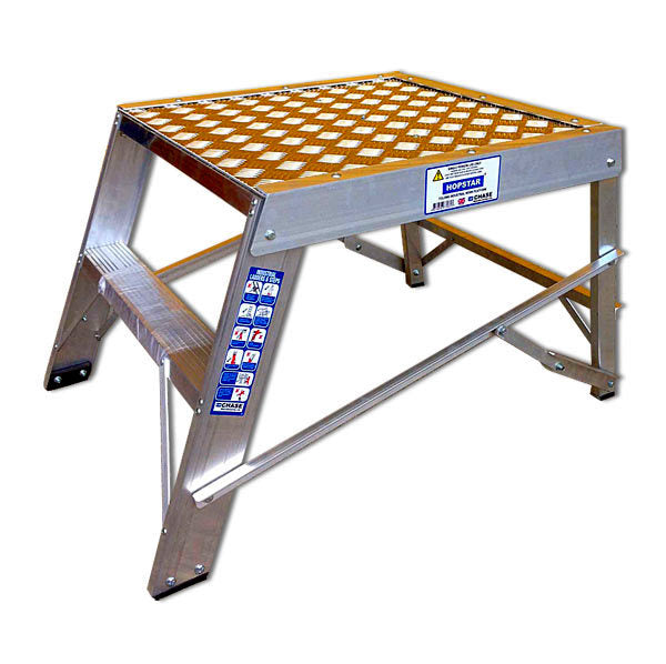 Hopstar Folding Hop-Up Work Platform with 600mm Square Platform