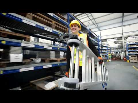 New Zarges 3 Part Industrial Skymaster Plus X Combination Ladder - 3 x 8 rungs