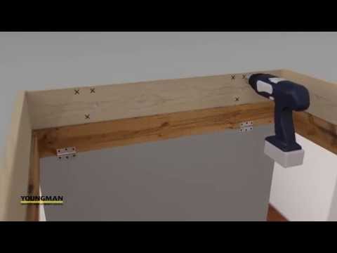 Werner Telescopic Loft Ladder - 2.9m