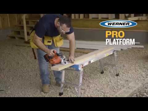 Werner 79025 Professional AP-25 Work Platform - 0.51 m