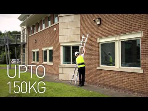 Zarges Z600 4 Part Telescopic Ladder - 4 x 4 Rungs