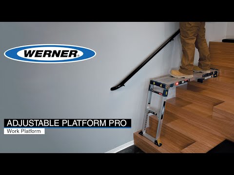 Werner Adjustable Pro Work Platform