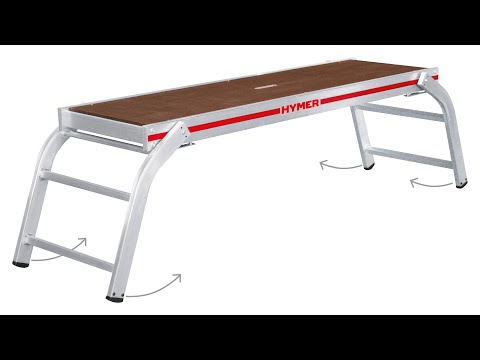 Hymer Aluminium Industrial Work Platform - 0.58 m