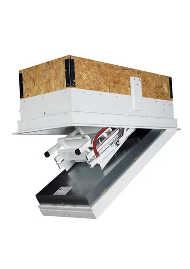 Isotec 200 Industrial Grade Fire Rated Steel Loft Ladders