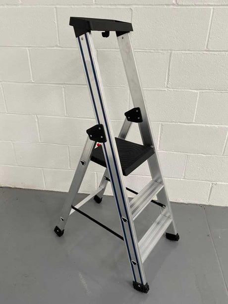 Issima Heavy Duty Platform Step Ladders - 3 Tread