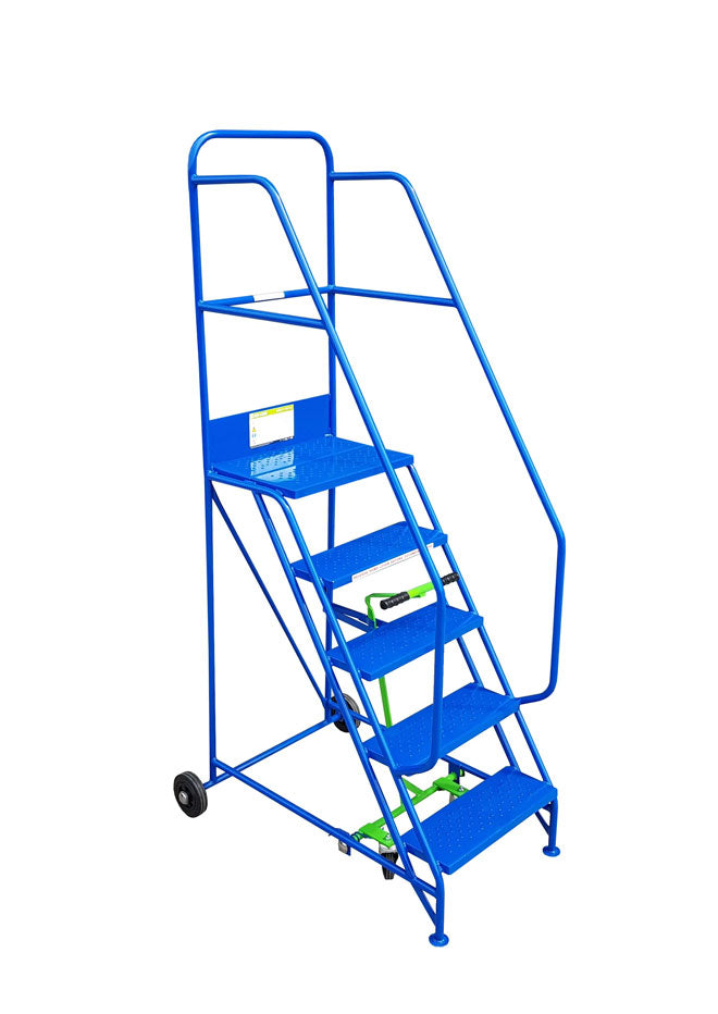 Klime-ezee Industrial Mobile Warehouse Steps - 5 Tread