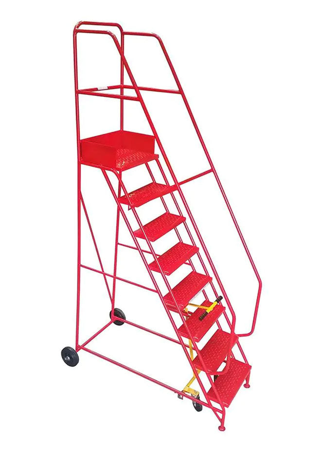 Klime-ezee Industrial Mobile Warehouse Steps - 8 Tread