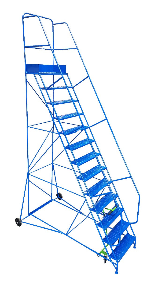 Klime-ezee Extra Wide Mobile Warehouse Step - 13 Tread