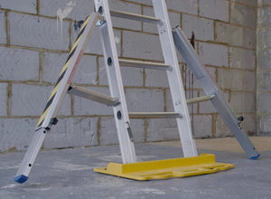 LadderM8rix Pro Plus Ladder Stabiliser - using an extension ladder 