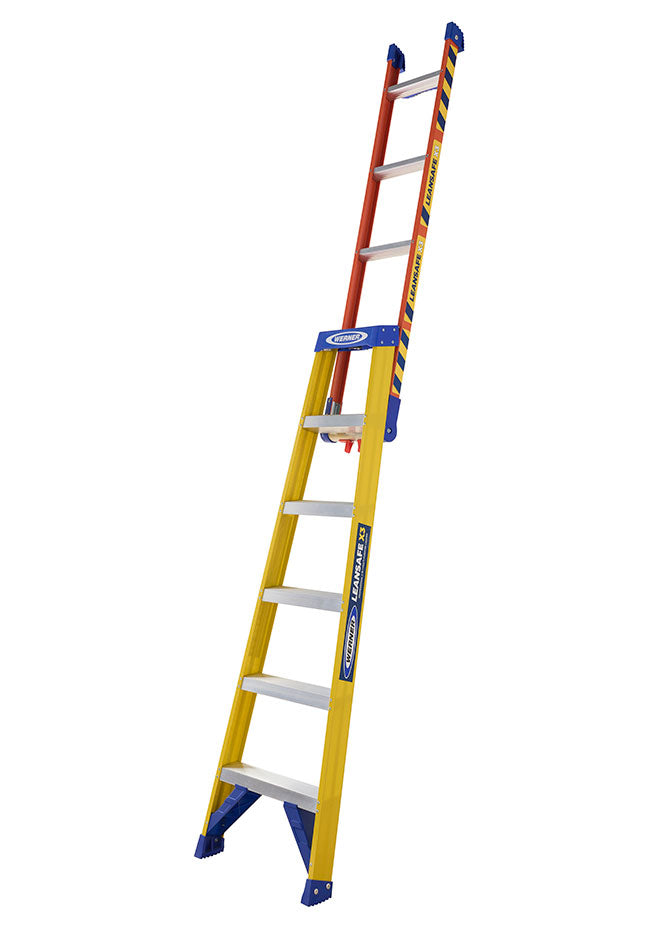 Werner Leansafe X3 Fibreglass Multi-Purpose Combination Ladder