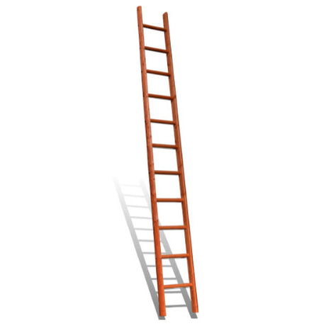 Timber Pole Ladders - 3 m 