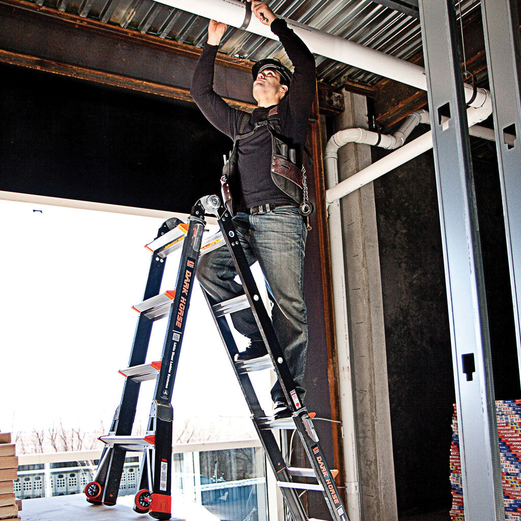 Little Giant Dark Horse Fibreglass Multi Purpose Ladder