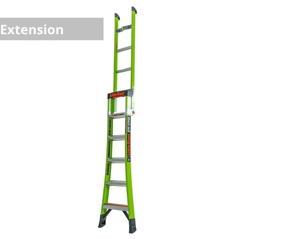 King Kombo Industrial 3 in 1 Extension Ladder
