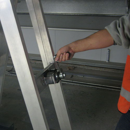 Winch Style Plant Room Escape Ladder