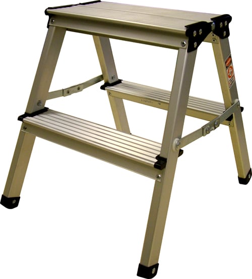 Lyte Aluminium Folding Steps - 2 x 2